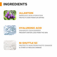 DERMATOUCH Multivitamin Spf 50 Pa+++ Sunscreen Gel For All Skin Types | Uva-Uvb Protection |Zero White Cast | Unisex | 30G