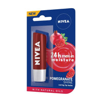 NIVEA Lip Balm, Soft Rose, 4.8g And NIVEA Lip Balm, Pomegranate Shine, 4.8g