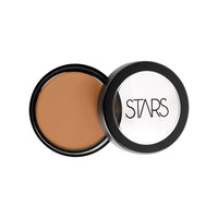 Stars Cosmetics Makeup Foundation Cream Face Professional Light Weight Matte Finish Waterproof blends seamlessly Long Lasting Full Coverage All Skin Types For Girls Womens Chinese (Pack of 2 8g Each)