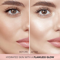 FACES CANADA Face & Eyes Duo| Strobe Cream - Rose Gold (30 ml) & Magneteyes Kajal - Black (0.35 gm) | Highlighter Glow | Waterproof & Smudgeproof