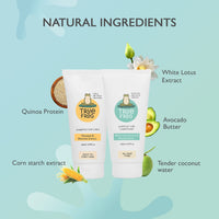 True Frog Shampoo For Curls(150 ml) & Everyday Hair Conditioner (150ml) for Curly, Wavy, Dry and Frizzy Hair, Combo Pack of 2