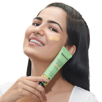 QUENCH BOTANICS Quench Daily Defense Tinted Sunscreen SPF 50 PA+++ for Glowing Skin with Avocado & 2% Niacinamide | Normal Blue Light Protection | Satin-Matte Finish | Made in Korea (Light, 50ml)