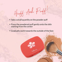 Olivia Weightless Matte Finish Compact Powder for Women | Full Coverage Face Makeup | Non-Oily Matte Look | Pore Minimizing & Evens Out Complexion | For All Skin Types | 10g | 02 Milky Glow