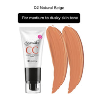 Spawake Cc Cream For All Skin Type With Spf 32/Pa++ (02 Natural Beige, 30G, Medium)
