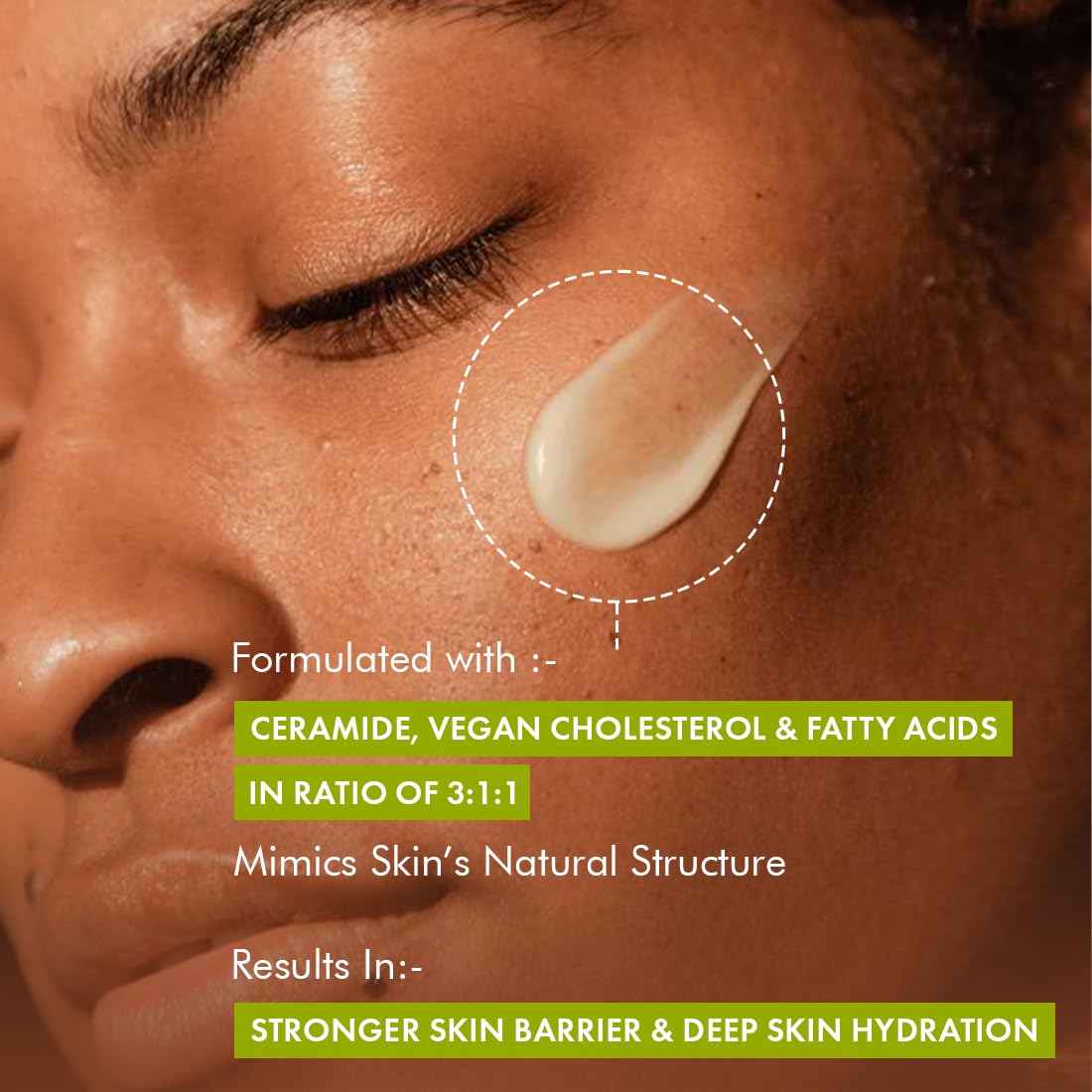 mCaffeine Glow Boost 5% Niacinamide & Green Tea Oil Free Moisturizer | Brightens & Even-Tones | 72Hrs Moisturization | Reduces Acne Marks & Blemishes | Lightweight Moisturizer For All Skin Types -50ml