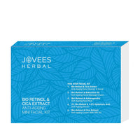 Jovees Herbal Bio Retinol & Cica Extract Anti Ageing Mini Facial Kit (53g) & De-Tan Face Wash (120ml) For Wrinkles, Fine Lines and Tan Removal | All Skin Types (Pack of 2)