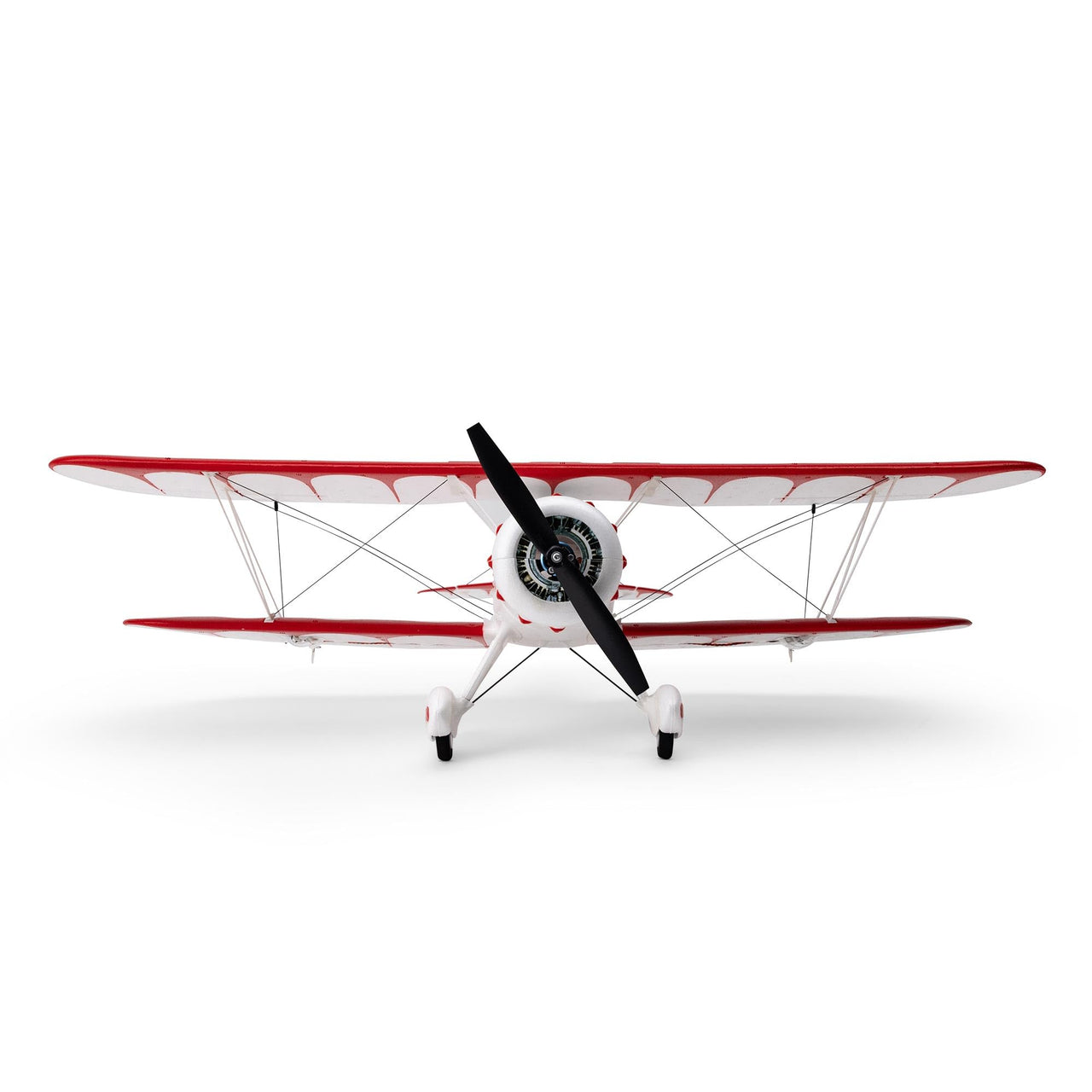 E-flite RC Airplane UMX WACO White BNF Basic Transmitter Battery and Charger Not Included with AS3X & Safe EFLU53550