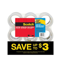 Scotch Heavy Duty Shipping Packaging Tape, 1.88