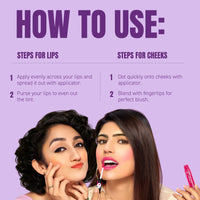 Elle 18 2Timing Glossy Lip& Cheek Tint Candyfloss 4Ml
