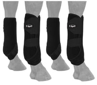 Tough 1 Extreme Vented Sport Boots Set, Black, Medium
