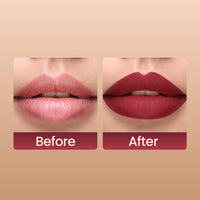 Swiss Beauty Non-Transfer Matte Cat Lip Crayon | Water-Resistant | Long-Lasting 8 Hours Stay | Retractable Lip Crayon | Shade - Wine Red, 1.5g |