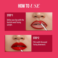 MyGlamm Ultimatte Long Stay Matte Liquid Lipstick-Rose Belle-2.5 g | Pink Lipstick With Vitamin E | 8hr Long Lasting Lipstick | No-Smudge, Waterproof Formula | Vegan & Cruelty Free