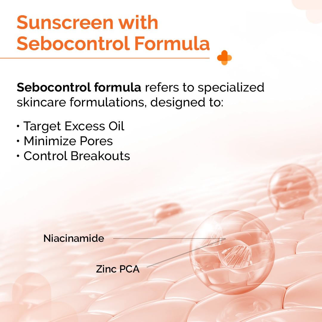 The Derma Co 1% Hyaluronic Sunscreen Oil-Free Gel SPF 50 PA++++ | For Oily, Acne-Prone Skin | Lightweight Texture | No White Cast | UVA/UVB, Broad Spectrum Protection & Blue Light Protection | Non- Comedogenic | Clinically Tested - (In -Vivo) | Tan Protec