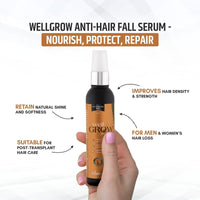 Brinton Wellgrow Anti Hair Loss Serum for Women, Men, 60 ml