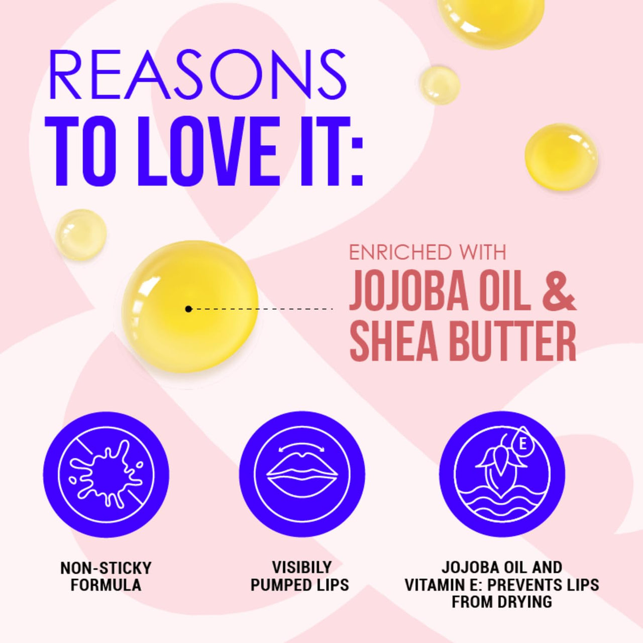 Blue Heaven Lush & Juicy pH based Lip Plumping Wand enriched with Jojoba Oil, Shea Butter + Vitamin E | Visibly Plumped lips| Non Sticky Formula| Soften & Smoothes Plums Lips, Unicorn Magic, 4.2ml