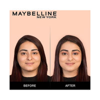 Maybelline New York Fit Me Matte + Poreless Liquid Foundation Tube For All Skin Types, Spf 22-18Ml + Fit Me Matte + Poreless Compact Powder, Spf 32 +++, 6G (Shade 220 Natural Beige) (2 Item In Set)