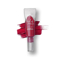 Hilary Rhoda Touch Of Mousse Lipstick | Matte Finish & Long Lasting | Infused with Vitamin E | Weightless & Liquid Lipstick with Mousse Finish | Smudge & Water Proof | Vegan - 5ml (Ruby Pink - Shade 08)