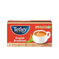 Tetley | English Breakfast Tea | Black Tea |50 Tea Bags