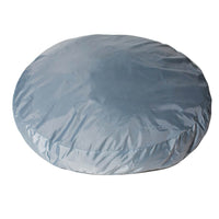 Molly Mutt Water-Resistant Dog Bed Liner, Nylon Bed Liner For Dogs, Easy To Clean, Gray, Round, 36”x36”x4.75” 36