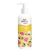 Mylo Ubtan Body Wash for Skin Brightening & De-Tanning- 275 ml- SLS & Paraben Free Body Wash I Both for Men & Women