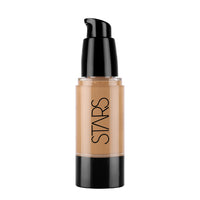 Stars Cosmetics Liquid Foundation Face Makeup Professional Long Lasting & Full Coverage Matte Finish Suitable For All Skin Types Keeps Skin Hydrated Protects From UV Rays Contains SPF 20 (Beige) 30ml