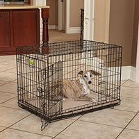 Midwest Homes for Pets Deluxe Micro Terry Pet Bed, Dog Bed & Crate Mat, Taupe, 36-Inch 35.0