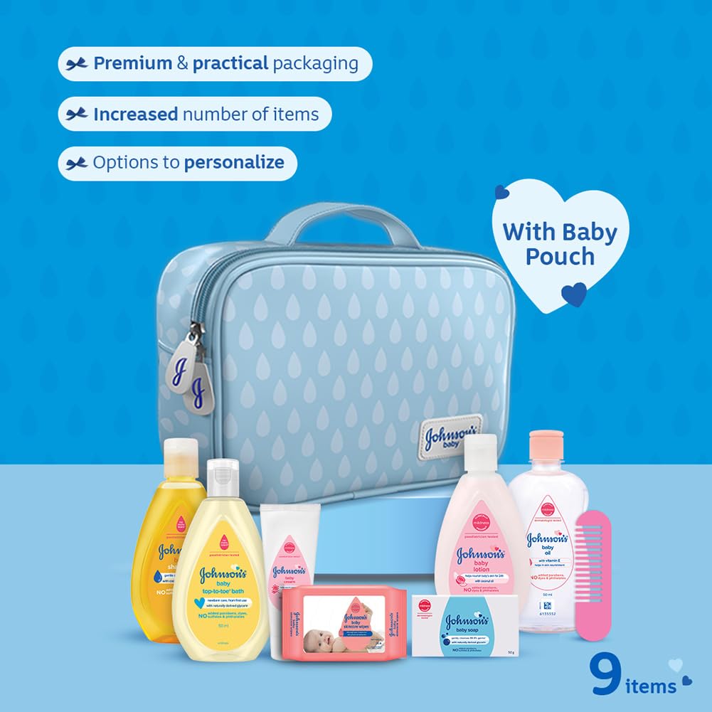 Johnson's Baby Gift Pack with Pouch