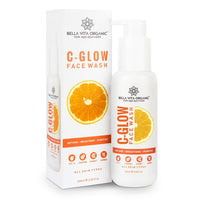 Bella Vita Organic Facial Kit Combo - Vitamin C Face Wash, Rose Water Toner, Multani Mitti Face Pack for Glowing Skin