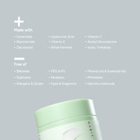 Gabit Ceramide & Hyaluronic Face Moisturiser | Lightweight Moisturizer to Hydrate & Brighten Skin | With Vitamin C, Niacinamide, Oats | For Women and Men | Oil Free for All Skin Types | 50ml