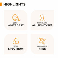 DERMATOUCH Multivitamin Spf 50 Pa+++ Sunscreen Gel For All Skin Types | Uva-Uvb Protection |Zero White Cast | Unisex | 50G