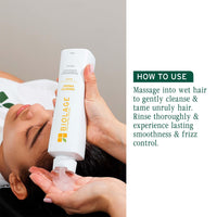 Biolage Smooth Proof Anti-Frizz Shampoo |Up to 72HR Frizz Control | With Camellia Oil & Glycerin | For Dry and Frizzy Hair | For Women and Men | Vegan & Cruelty-Free