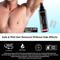 MAN CODE Mancode Hair Removal Spray - 100 Ml For Men | Painless Body Hair Removal Spray For Chest, Back, Legs & Under Arms | Itch & Irritation Free | Hair Removal Wax | Intimate Hygeine From Sweat