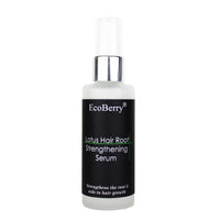 EcoBerry Lotus Hair Root Strengthening Serum For Hair Growth Men, Women, Scalp Serum Hair fall control Hair Volumizing, Water Based, Natural & Handmade, Chemical Free Silicone Free Paraben Free, Vegan