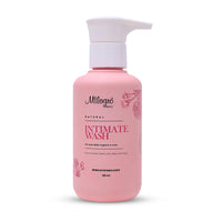 Milagro Beauty Natural Intimate Wash for Women – Gentle Feminine Hygiene Wash, pH-Balanced Formula, Soothes Itching & Dryness, Fights Odour, 100% Vegan & Paraben-Free, 120ml