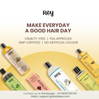 Rey Naturals Cold Pressed Virgin Castor Hair Oil | Arandi Tel | For Hair Growth, Nail cuticles, Eyelash & Eyebrows | Hydrates Skin & Reduces Wrinkles | Suitable For All Hair Types - 750ML