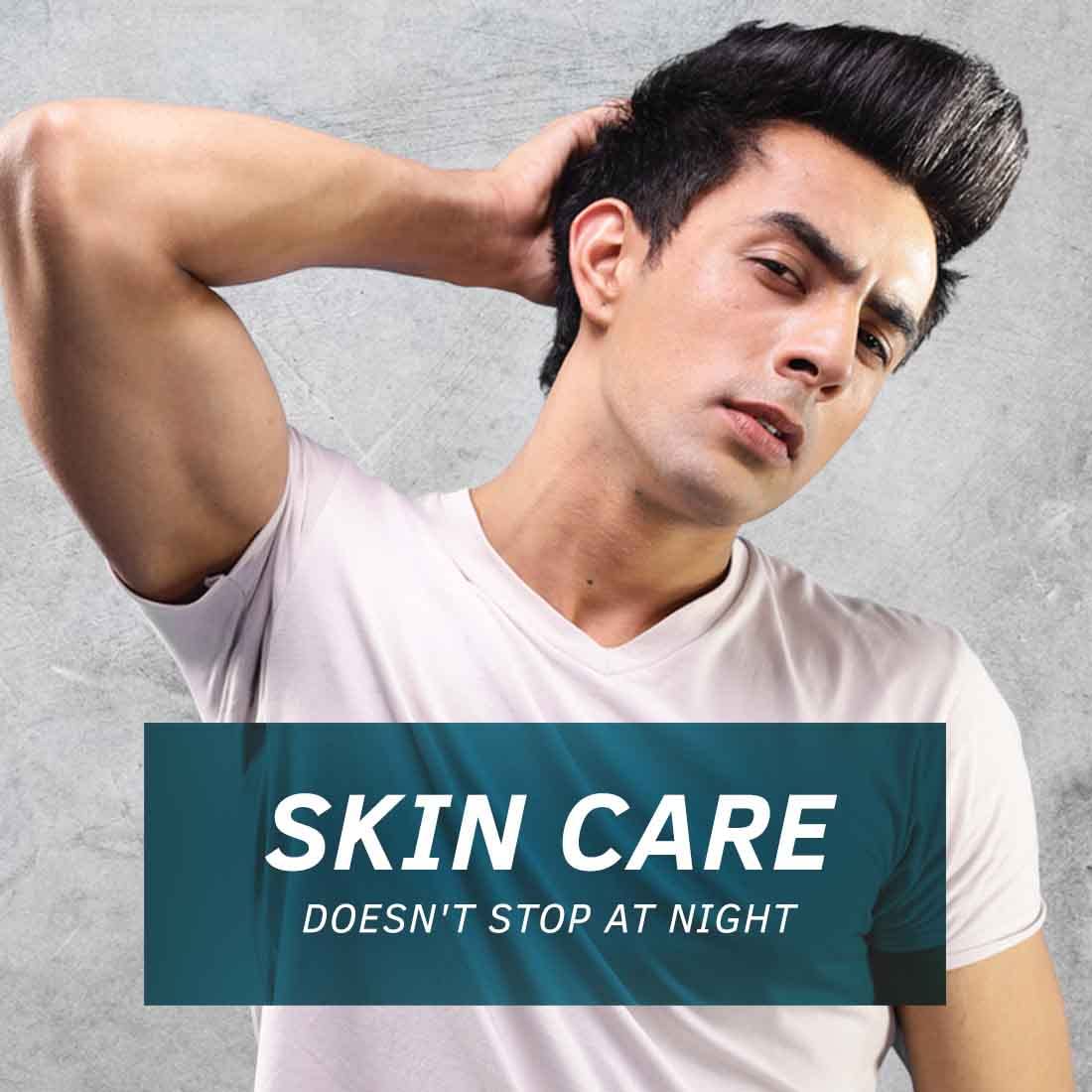 Ustraa De-Tan Face Mask - Dry Skin - 125 gm - Wash-off mask | with White Charcoal | Helps Remove Tan & Pollutants & Night Cream - De-Tan & Anti-Aging Cream for Men - 50g | for Effective Tan Removal