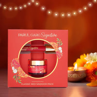 Parul Garg Beauty Signature Sindoor Pack - Deep Maroon Red | Liquid & Powder | Smudge-Proof & Long-Lasting | Intense Pigment | Easy Application | Perfect For Brides & Festivals, 1 count