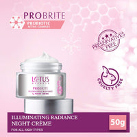 Lotus Herbals Night Cream for Soothing (Normal Skin) 50 g x Pack of 2