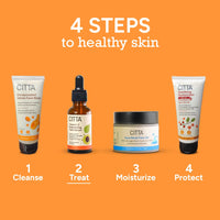 CITTA Vitamin C Brightening Face Serum For Glowing Skin | Triple Power Brightening Formula | Vitamin C Serum For Pigmentation | Ascorbic Acid | Kakadu Plum Vitamin C Serum | For All Skin Types | Face Serum | Men & Women | 30 ml