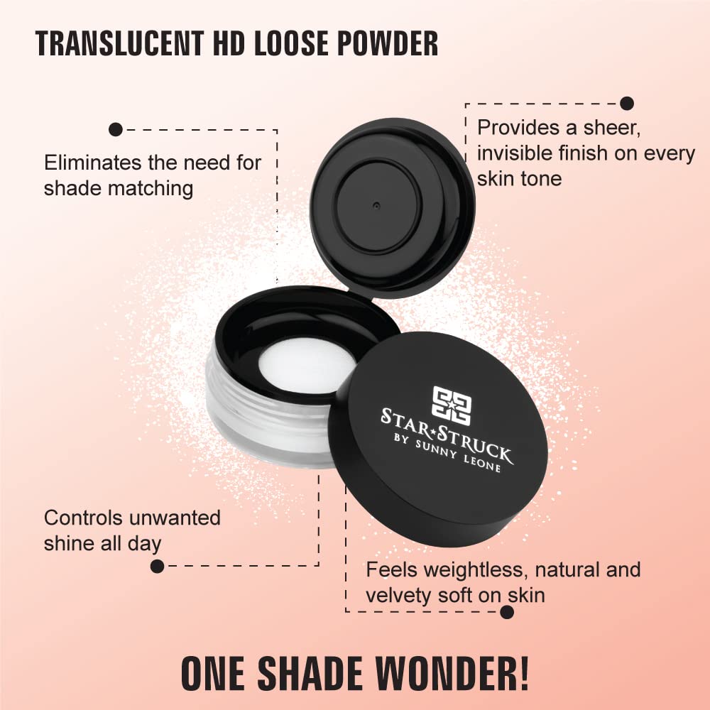 StarStruck By Sunny Leone Translucent HD Loose Powder