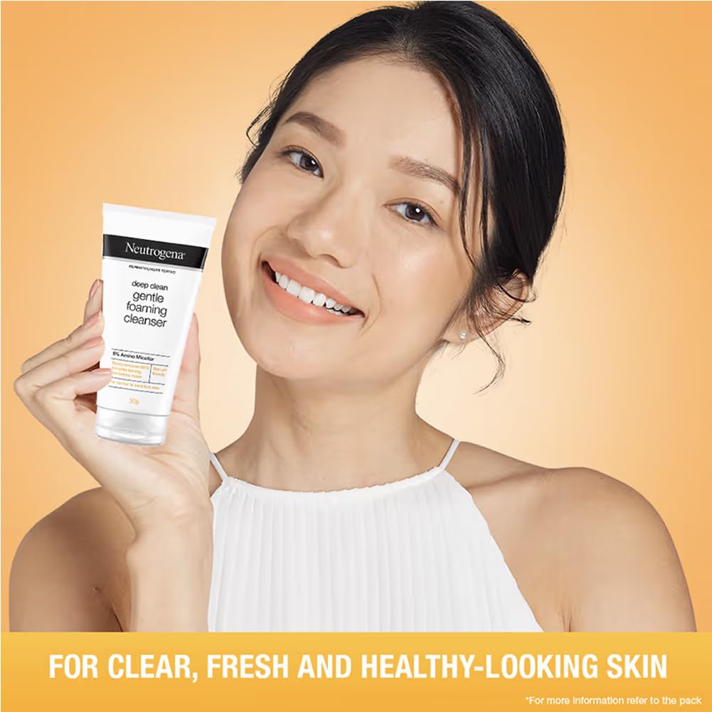 Neutrogena Deep Clean Foaming Cleanser, 50g