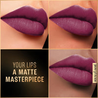 Lakmé Forever Matte Liquid Lip, 16Hr Lipstick, Lightweight & Transferproof - Red Wine, 5.6Ml