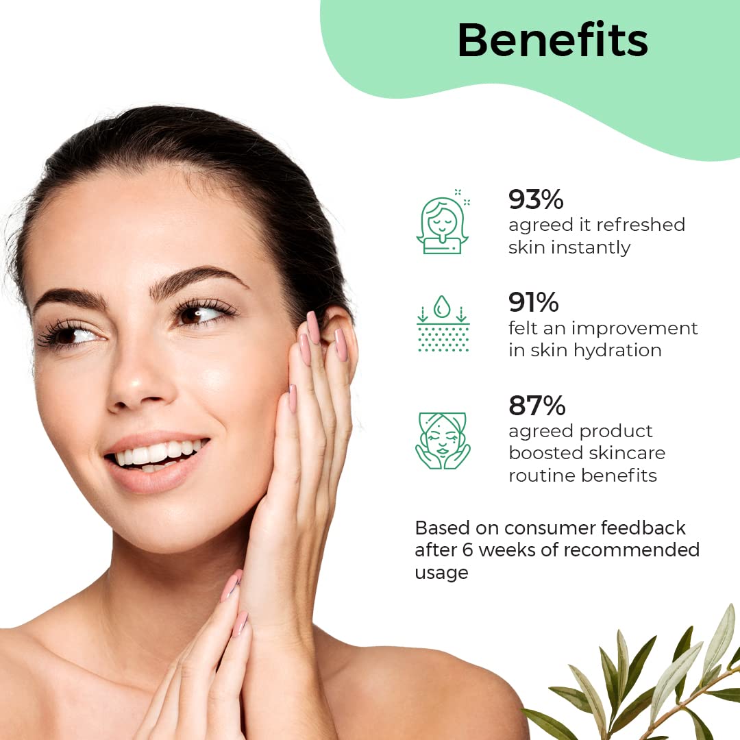 Pilgrim Under Eye Combo Squalane Toner & Mist 100ml, Squalane Under Eye Cream| Deep Cleansing| Pores Tightening | All Skin type