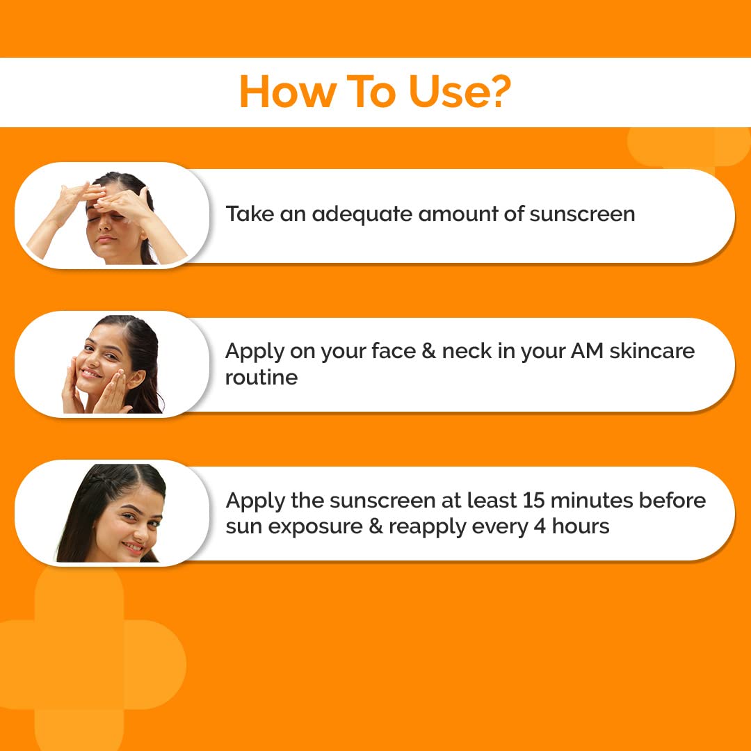 The Derma Co C-Cinamide Sunscreen Aqua Gel SPF 50 PA++++ | With Vitamin C & Niacinamide | All Skin Lightweight Texture | No White Cast | For Sun Protection & Glowing Skin | Power Of 2 Actives | 50 G
