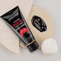 Mancode Activated Charcoal Peel Off Mask For Men, Charcoal Peel Off Mask For Women, Face Mask For Men, Charcoal Face Mask, Active Cooling Effect, Deep Skin Purifying Cleansing (100 ml)