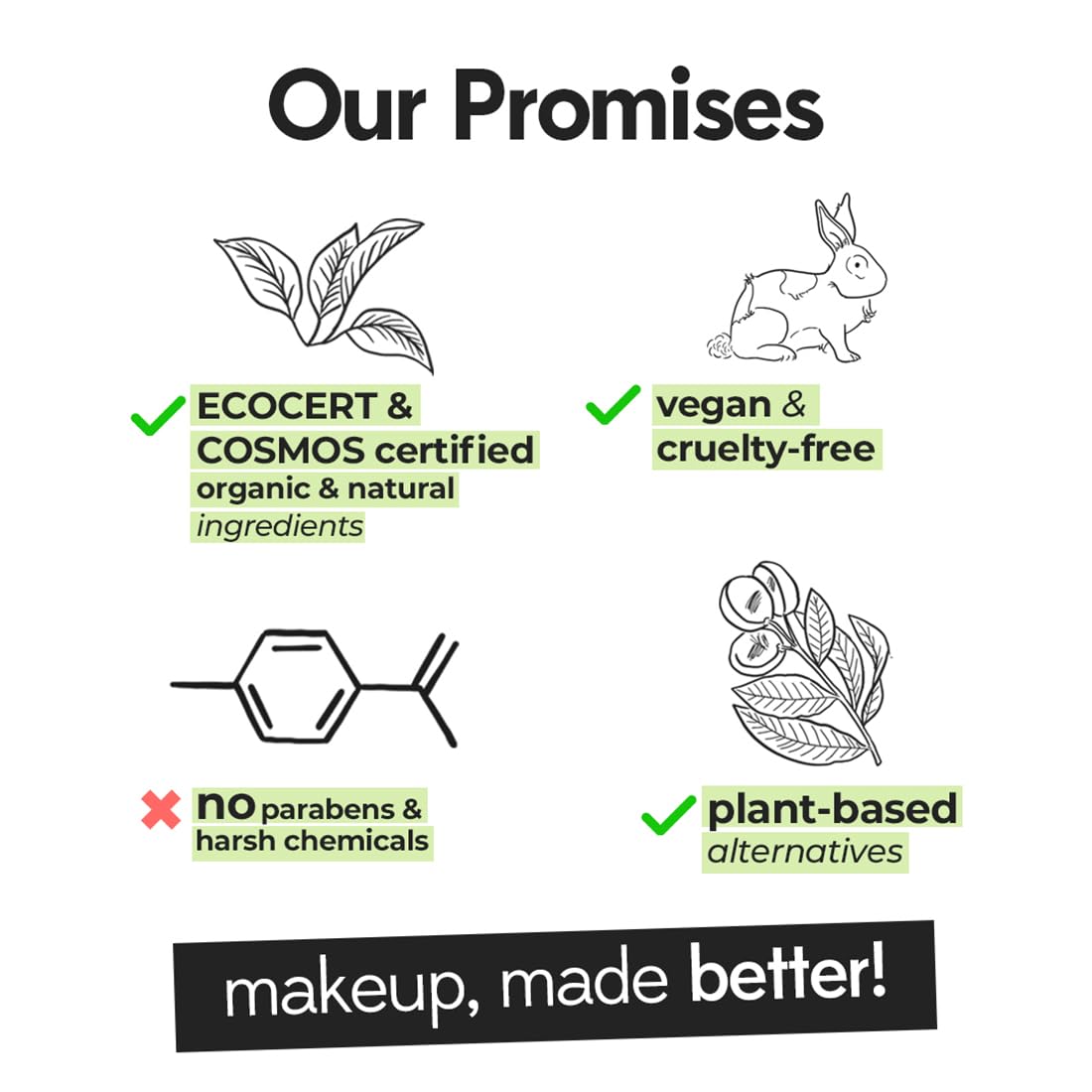 Ruby's Organics Dark Brown Tinted Eyebrow Gel with Castor Oil - Waterproof & Smudgeproof, Lifts, Shapes and Thickens Scanty Brows, Promotes Hair Growth, Natural & Non-Toxic Face Makeup for Women - 6ml