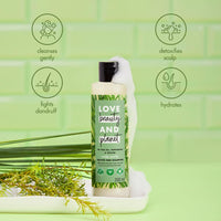 Love Beauty & Planet Tea Tree|| Peppermint & Vetiver Sulfate Free Purifying Shampoo|| No Parabens|| No Dyes|| 200ml