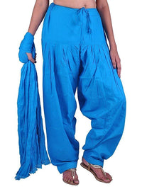 Pistaa's  Women's  Regular Fit Patiala Bottom (Multicolor, Free Size, Pack of 5)