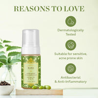 Kama Ayurveda Anti Acne Cleansing Foam, 50ml