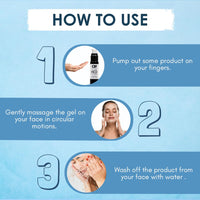 C2P Pro MAKE UP Ultra HD 3-in-1 Cleanser, Toner & Moisturizer Face Wash cum Cleanser Removes Dirt and Impurities, Instant Brightening for All Skin Types (Transparent 20 ml)